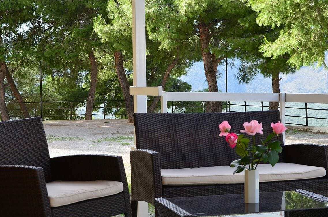 Chrissa Camping Rooms & Bungalows Delphi ภายนอก รูปภาพ